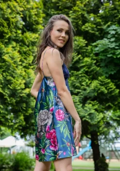 HALKA FLOWERS DK-HA Plus Size