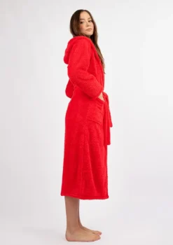 PODOMKA DIANA DŁUGA CZERWONY PLUS SIZE